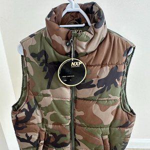 Puffy Camo Vest